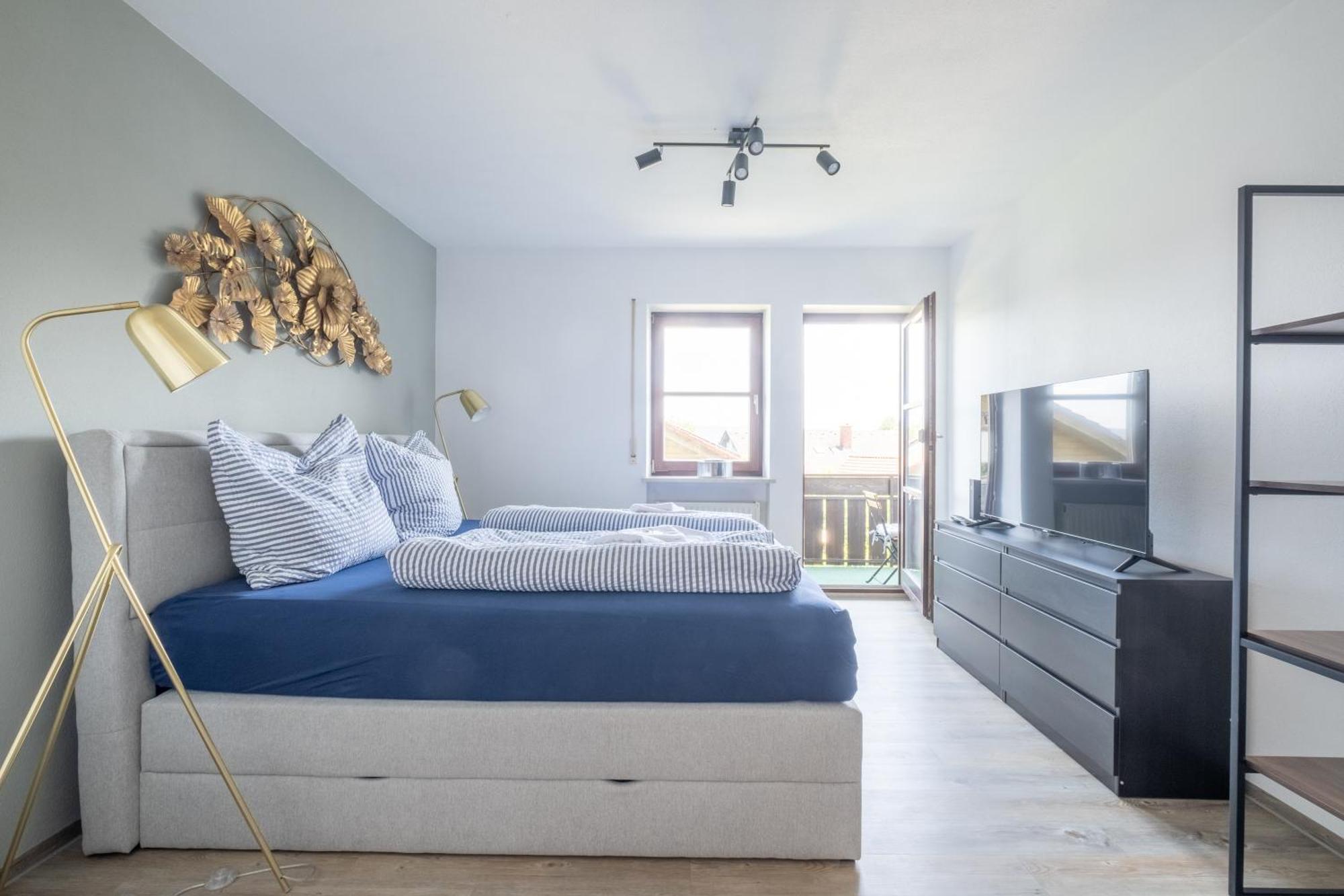Gemuetliches Wohlfuehl-Apartment Mit Perfektem Seeblick Dießen am Ammersee Exteriör bild