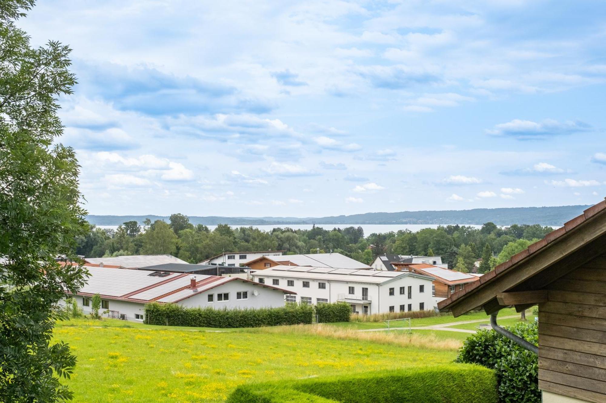 Gemuetliches Wohlfuehl-Apartment Mit Perfektem Seeblick Dießen am Ammersee Exteriör bild